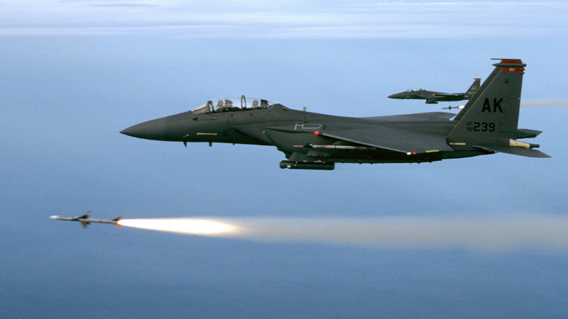 USA F 15E Strike Eagle Eagle 2