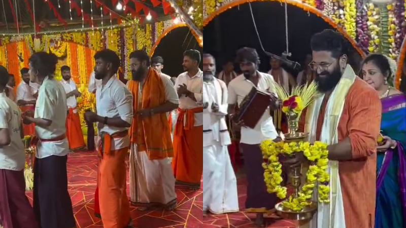 Udupi Rishab Shetty Home Bhajane Kunitha Yakshagana Harake