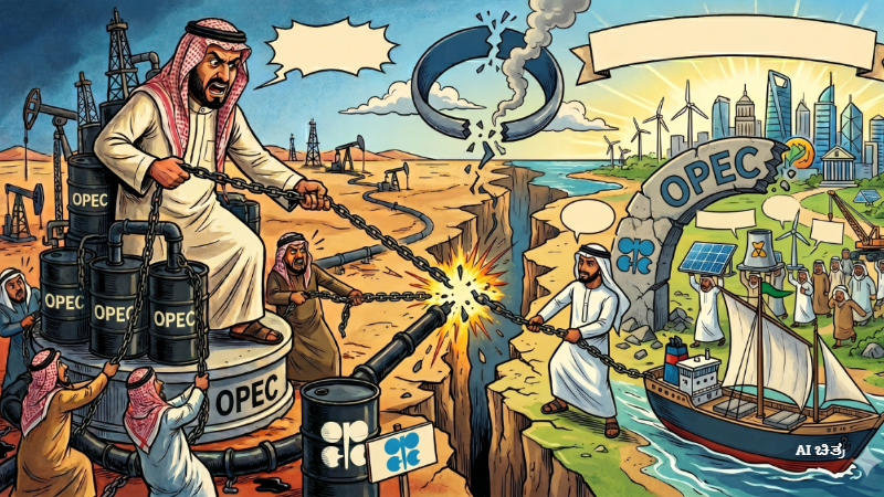 United Arab Emirates will leave OPEC in a blow to the oil cartel Why is the UAE leaving OPEC Saudi Arabia UAE cold war 2