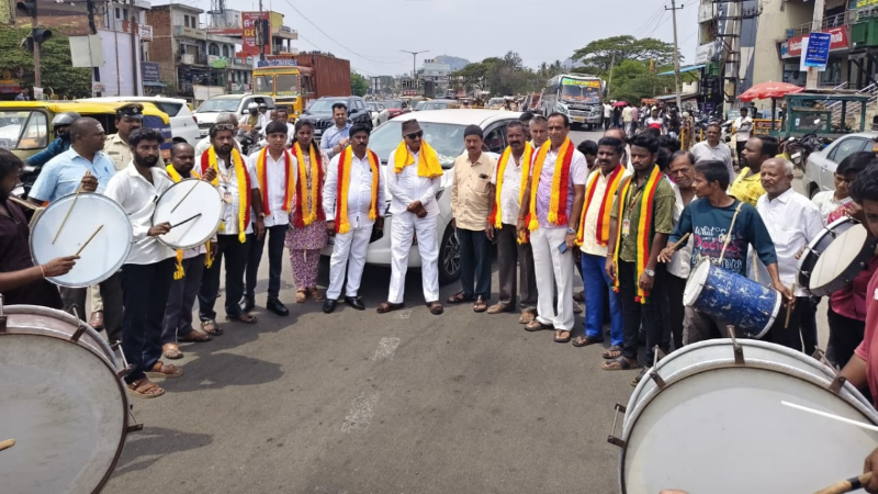 Vatal Nagaraj Tamate Protest 1
