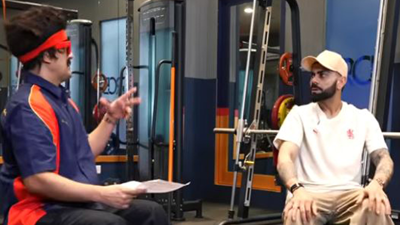 Virat Kohli And Mr Nags 2