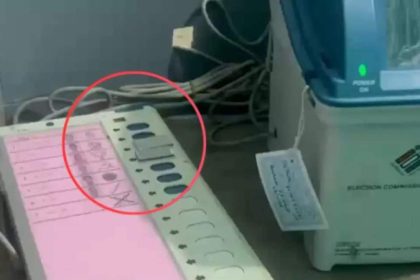 West Bengal Elections Phase 2 Diamond Harbour Model BJP releases video of party button on EVM blocked by tape at booths Amit Malviya