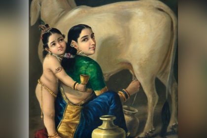 Yashoda Krishna Painting