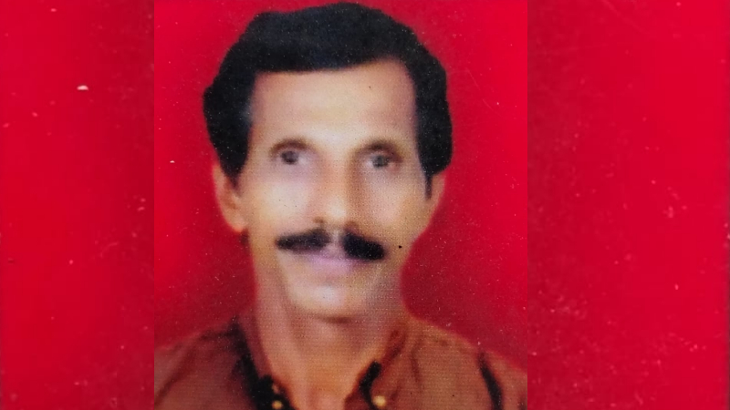 a man from Belthangady who was going to sabarimala temple fell from the train and died in kerala