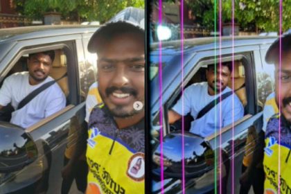 fan takes selfie with broken phone sanju samson later gifts the phone