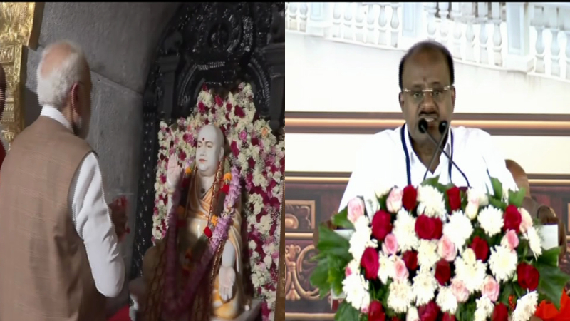 h.d.kumaraswamy Sri Kshetra Adichunchanagiri