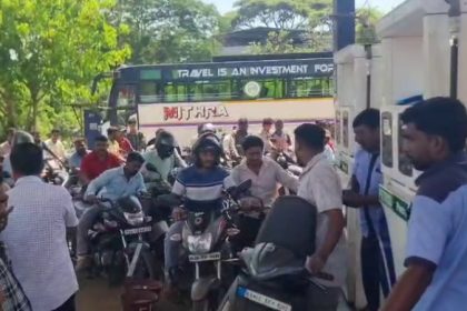 no stock at 5 out of 6 petrol stations in soraba