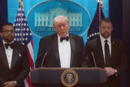 nobody told me its a dangerous profession jokes Donald Trump after WHCD event shooting Hilton Hotel