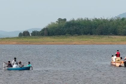 one of three people who went swimming in bhadra backwaters goes missing search underway for body