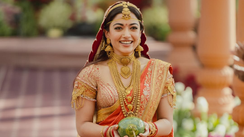 ಮದುವೆಯಂದು ರಶ್ಮಿಕಾ ಮಿನಿಮಲ್ ಮೇಕಪ್ ಹಾಕಿದ್ದು ಯಾಕೆ - ಗುಟ್ಟು ಬಿಚ್ಚಿಟ್ಟ ಮೇಕಪ್ ಆರ್ಟಿಸ್ಟ್ 2 rashmika mandanna