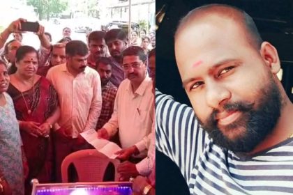 visl worker dies after falling iron billet 8 lakh compensation before funeral job guarantee letter for wife