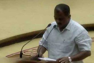 A K M Ashraf MLA from Manjeshwar took oath as a member of Kerala legislative assembly in Kannada