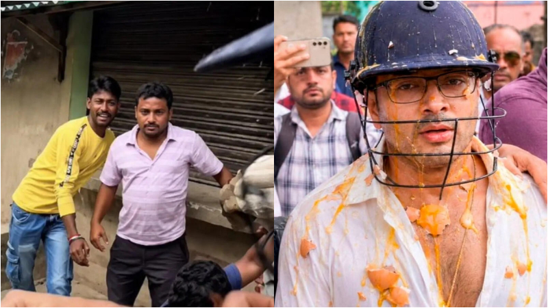 Abhishek Banerjee assault 5 arrested 2 detained in Sonarpur after overnight raids