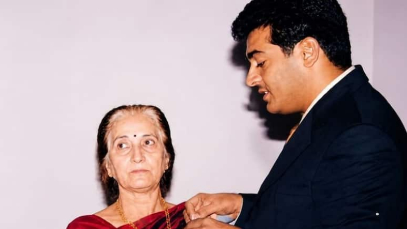 Ajith Kumar Mother Mohini Mani