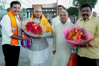 BJP Shivprakash Visits Bengaluru