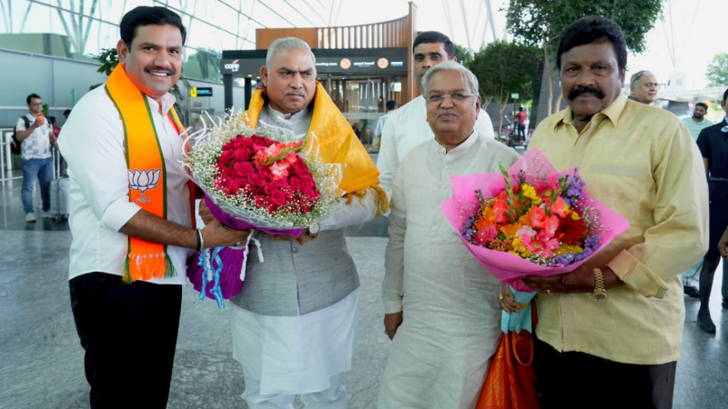 BJP Shivprakash Visits Bengaluru