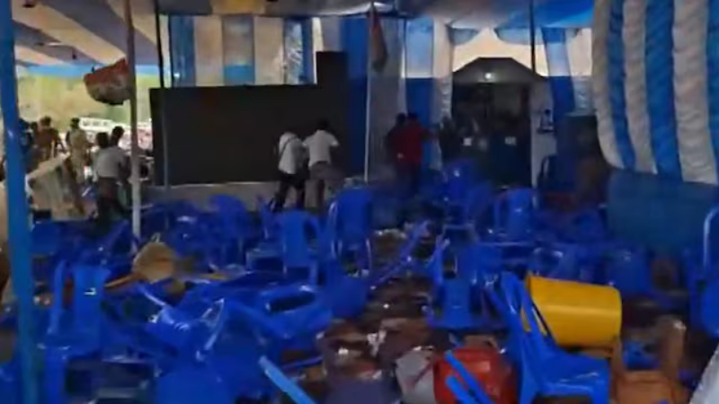 BJP TMC Workers Clash Cooch Behar