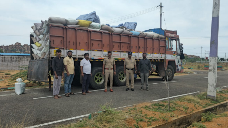 Ballari Ration Rice Seized