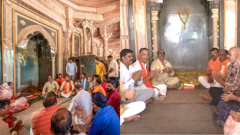 Bhojshala Saraswati Temple Pooja