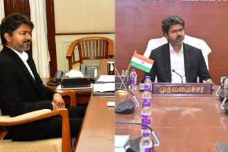 CM Vijay ends British era white towel tradition in office VIP Chair