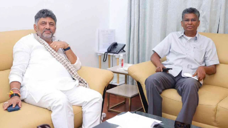 DK Shivakumar Satish Jarkiholi
