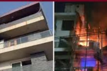 Delhi Building Fire