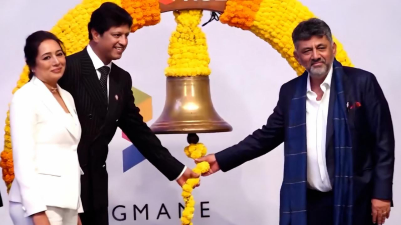 Deputy Chief Minister D.K. Shivakumar praised the Bagmane Groups achievements