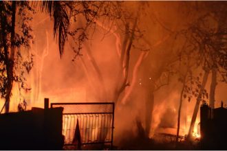 Fire breaks out at plastic factory in Belgavi