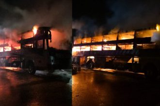 Hassan Bus Fire