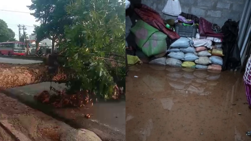 Heavy rain in chikkamagaluru chamarajanagar