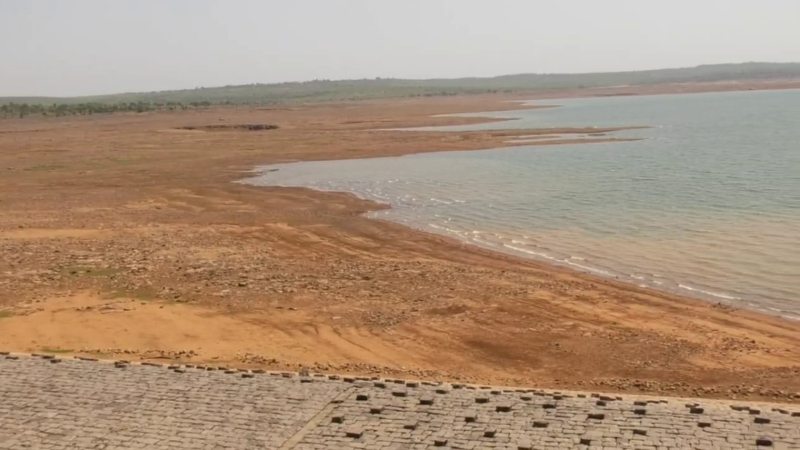 Hidkal reservoir dam 2