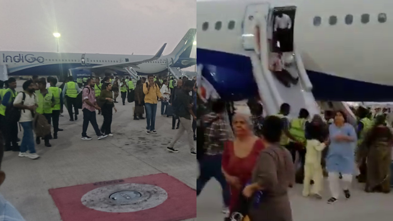 IndiGo Flight Smoke Detected