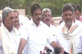 KC Venugopal DK Shivakumar Siddaramaiah