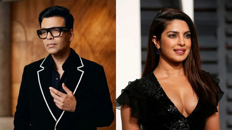 Karan Johar and Priyanka Chopra