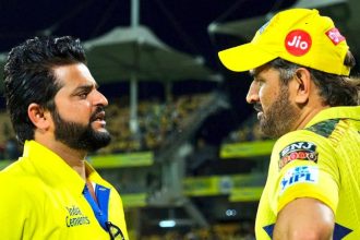 MS Dhoni Suresh Raina