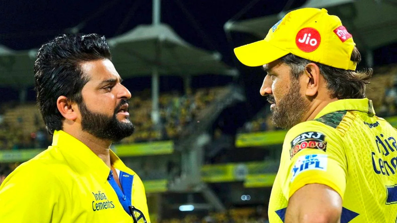 MS Dhoni Suresh Raina