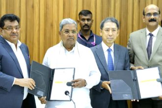 MoU signed for the Toyota BizIntel Hub in KWIN CITY with an investment of RS 1200 Cr marking the first anchor investment for KWIN CITY