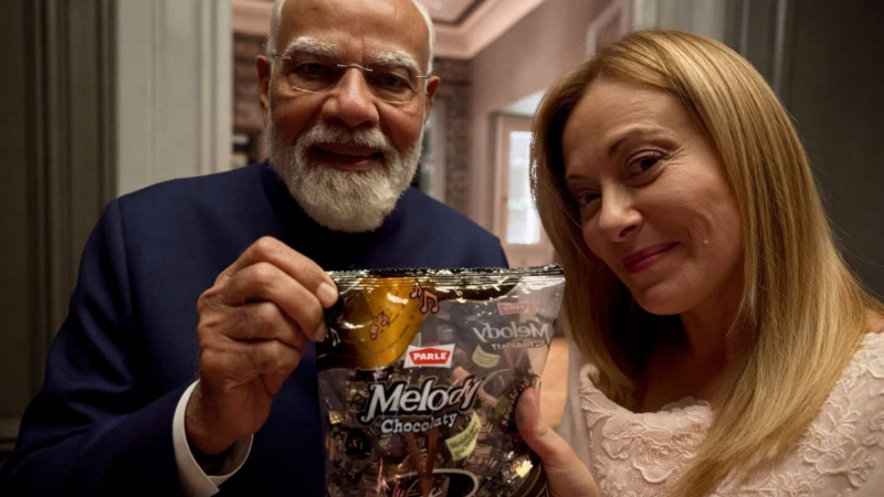 Narendra Modi Meloni Melody