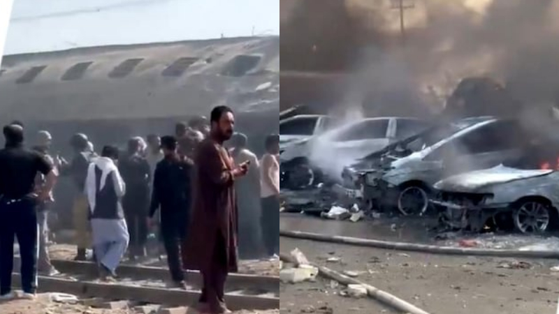 Pakistan Train Bomb Blast