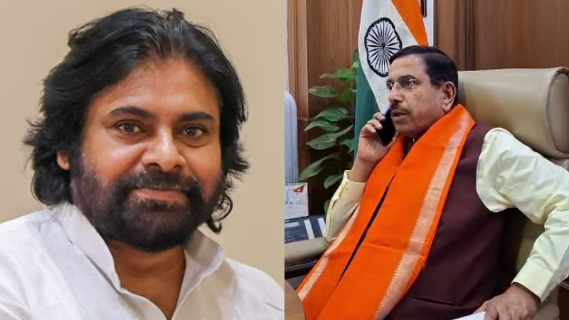 Pawan kalyan and Prahlad Joshi