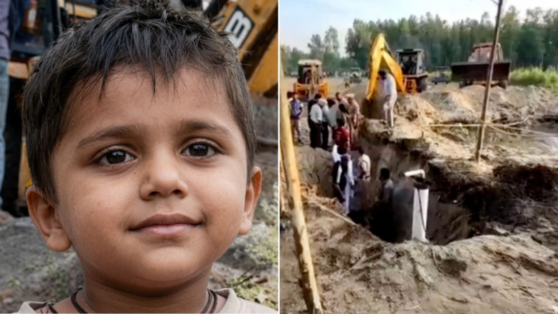 Punjab Boy Fell Into Borewell Rescued