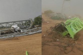 Raichuru Crane Collapse