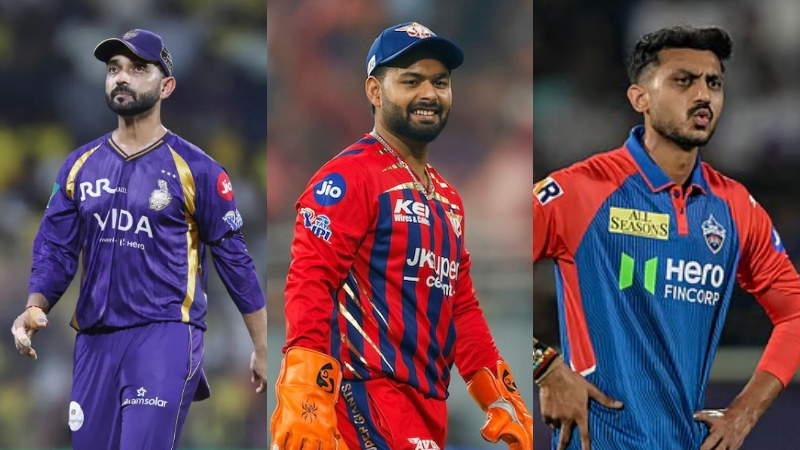 Rishab pant Axar Patel Ajinkya Rahane