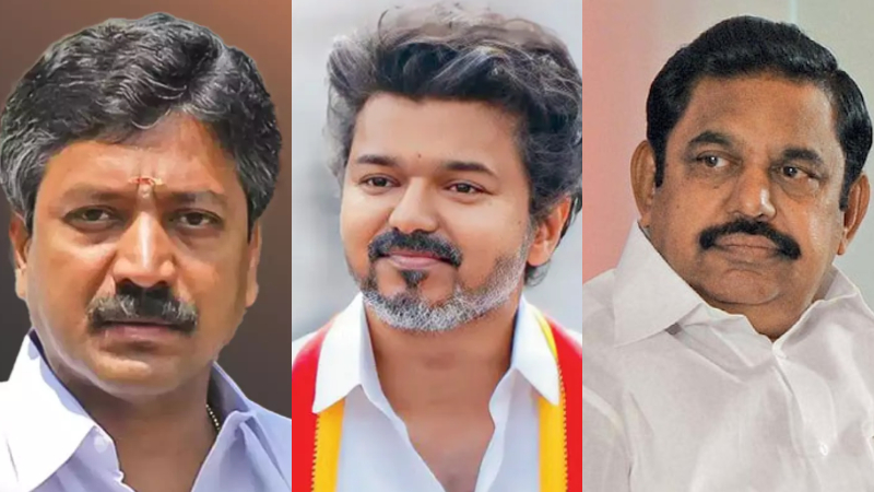 Shanmugam TVK Vijay Edappadi Palaniswami