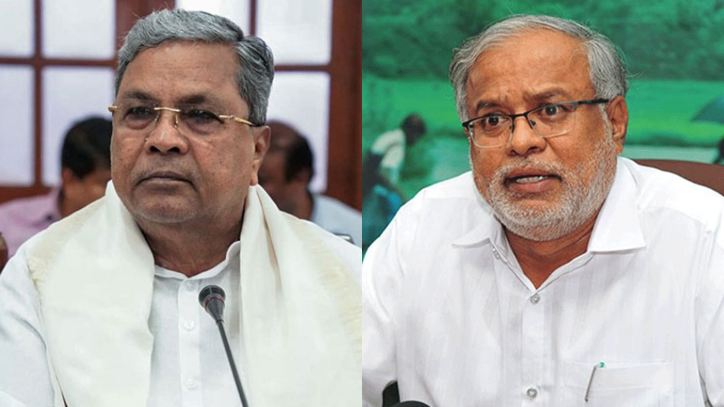 Siddaramaiah and Suresh Kumar