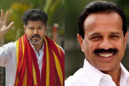 TVK Vijay DV Sadananda Gowda