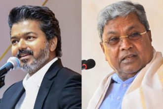 TVK Vijay and siddaramaiah