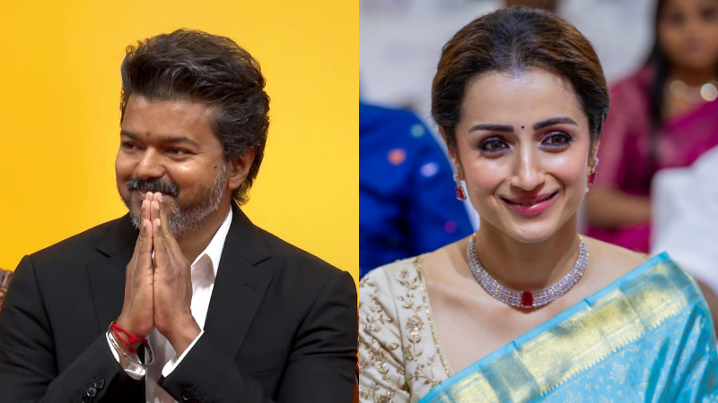 TVK Vijay and trisha