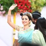 TVK Vijays Oath Ceremony In Tamil Nadu Trisha Krishnan Stuns In A Silk Saree 2