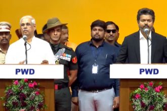 The era of Thalapathy begins in Tamil Nadu Vijay takes oath as Chief Minister